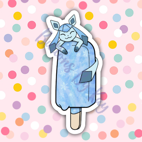 Popsicle Eeveelution Stickers – buttonsbykay